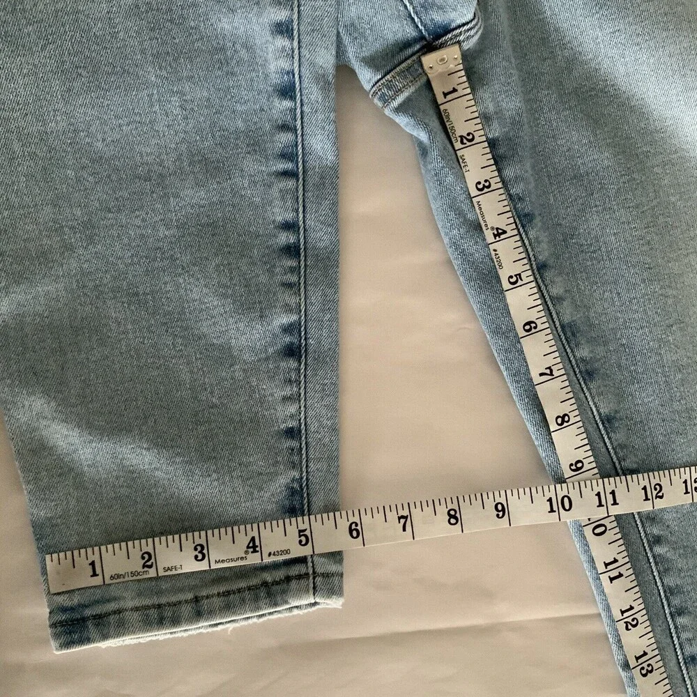 Good American Good Curve Skinny Crop Jeans Blue 15